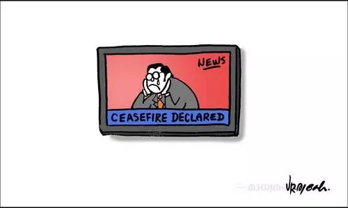 വെടിനിർത്തൽ പ്രഖ്യാപിച്ചു