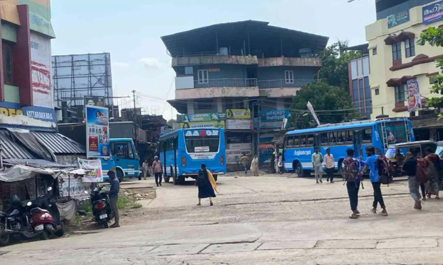 കൊട്ടാരക്കര സ്വകാര്യ ബസ് സ്റ്റാൻഡ്​ ഹൈടെക് വികസനം അനിശ്ചിതത്വത്തിൽ