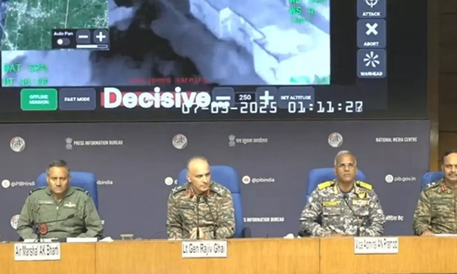 ഓപ​റേഷൻ സിന്ദൂറിന് ചുക്കാൻ പിടിച്ചത് ഈ നാലുപേർ...