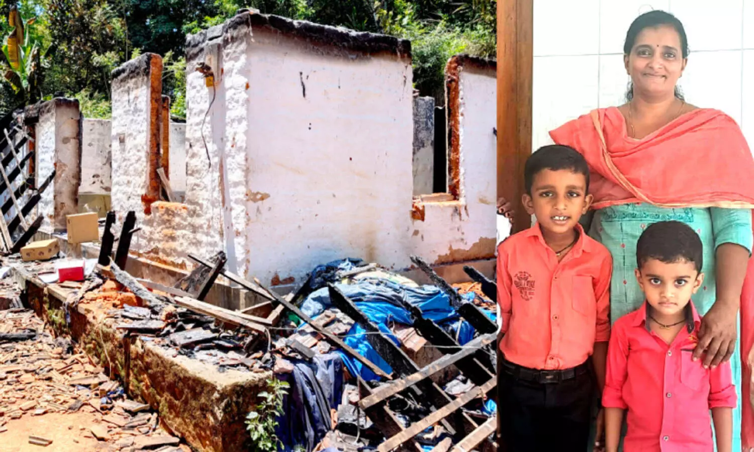 അഗ്​നിക്കിരയായത്​ കുടുംബത്തിലെ നാല്​ പേർ; വെ​ള്ളി​യാ​ഴ്ച രാ​ത്രി ന​ട​ന്ന അ​പ​ക​ട​ത്തി​ൽ മൂ​ന്ന്​ പേ​രു​ടെ​ മ​ര​ണം സ്ഥി​രീ​ക​രി​ച്ച​ത്​ ഞാ​യ​റാ​ഴ്ച രാ​വി​ലെ