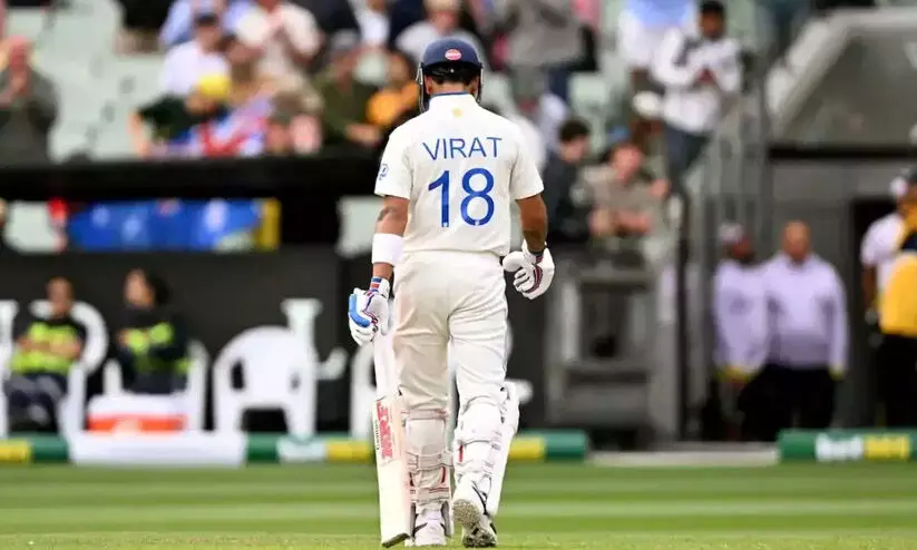 ബി.സി.സി.ഐ നീക്കം ഫലം കാണുന്നില്ല, വിരമിക്കൽ തീരുമാനത്തിൽ ഉറച്ച് കോഹ്ലി; ഇനിയെന്ത്? ബി.സി.സി.ഐ നീക്കം ഫലം കാണുന്നില്ല, വിരമിക്കൽ തീരുമാനത്തിൽ ഉറച്ച് കോഹ്ലി; ഇനിയെന്ത്?