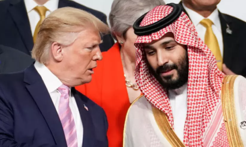 ട്രംപ് നാളെ സൗദിയിൽ; ഗസ്സ വെടിനിർത്തൽ ചർച്ചയാകും ട്രംപ് നാളെ സൗദിയിൽ; ഗസ്സ വെടിനിർത്തൽ ചർച്ചയാകും