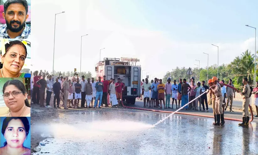 നാലുപേരുടെ ജീവനെടുത്തത് കാറിന്റെ ദിശ തെറ്റിയുള്ള ഓട്ടം; മറുവശമെത്താൻ എളുപ്പവഴി, ആറുവരിയിൽ അപകടം പതിയിരിക്കുന്നു നാലുപേരുടെ ജീവനെടുത്തത് കാറിന്റെ ദിശ തെറ്റിയുള്ള ഓട്ടം; മറുവശമെത്താൻ എളുപ്പവഴി, ആറുവരിയിൽ അപകടം പതിയിരിക്കുന്നു