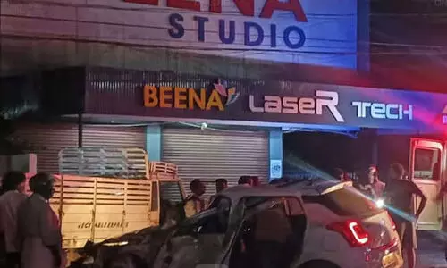 ഏറ്റുമാനൂരിൽ കാറും മിനിലോറിയും കൂട്ടിയിടിച്ച് ഒരു മരണം; അപകടം പുലർച്ചെ ഒരു മണിയോടെ