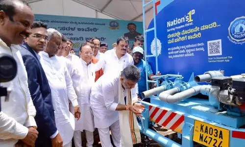 സ​ഞ്ചാ​രി കാ​വേ​രി ആ​പ്പി​ലൂ​ടെ കു​ടി​വെ​ള്ളം വീ​ട്ടു​പ​ടി​ക്ക​ൽ