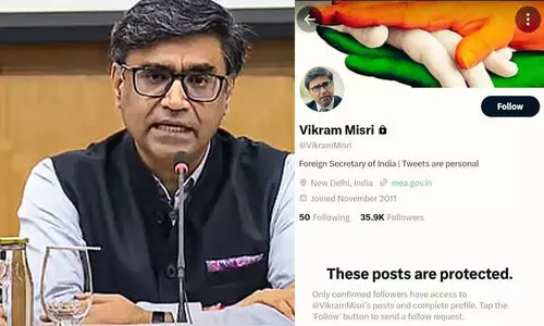 രാജ്യദ്രോഹി, ഒറ്റുകാരൻ; വെടി നിർത്തൽ പ്രഖ്യാപനത്തിന് പിന്നാലെ വിക്രം മിസ്രിക്കും കുടുംബത്തിനും നേരെ സൈബർ ആക്രമണം, എക്സ് അകൗണ്ട് ലോക്ക് ചെയ്തു