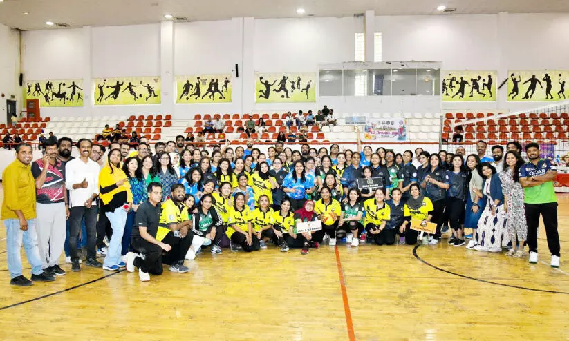 ലേഡീസ് ​​ത്രോബാൾ ടൂർണമെന്റ്; ​കേര​ള ട​സ്കേ​ഴ്സി​ന് കി​രീ​ടം