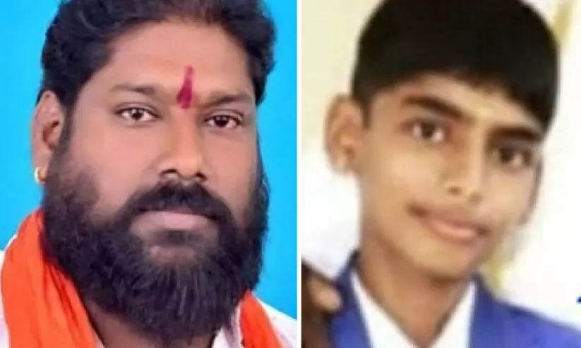 ബൈക്കിൽ ബസിടിച്ച് പഞ്ചായത്ത് അംഗത്തിനും മകനും ദാരുണാന്ത്യം ബൈക്കിൽ ബസിടിച്ച് പഞ്ചായത്ത് അംഗത്തിനും മകനും ദാരുണാന്ത്യം