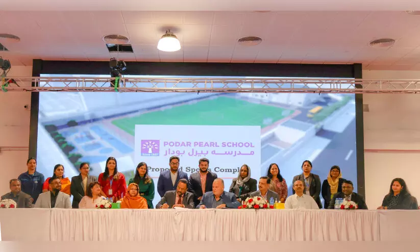 സ്റ്റേഡിയവും അത്ലറ്റിക് ട്രാക്കും; സ്പോർട്സ് കോംപ്ലക്സുമായി പൊഡാർ സ്കൂൾ സ്റ്റേഡിയവും അത്ലറ്റിക് ട്രാക്കും; സ്പോർട്സ് കോംപ്ലക്സുമായി പൊഡാർ സ്കൂൾ