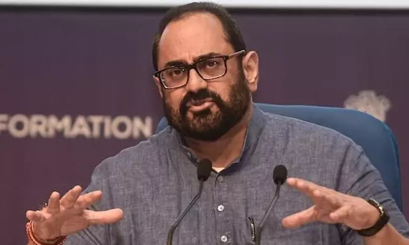 പ്രത്യേക പാർലമെന്റ് സമ്മേളനം രാഹുൽ ഗാന്ധി ആവശ്യപ്പെട്ടത് എന്തിനെന്ന് മനസിലാവുന്നില്ല- രാജീവ്‌ ചന്ദ്രശേഖർ