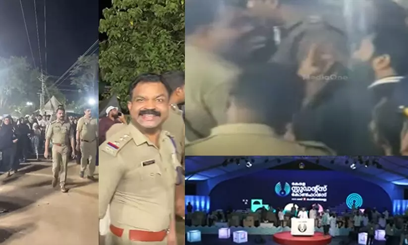 നേരം വെളുക്കുംവരെ ഡി.ജെ പാർട്ടി നടത്താനും കള്ളുകുടിച്ച് കൂത്താടാനും പ്രശ്നമില്ല, ലഹരിക്കെതിരായ പരിപാടി ഒരു പത്തുമിനിറ്റ് വൈകിയതിനാണോ ഇത്; പൊലീസിനെതിരെ വിസ്ഡം നേതാക്കൾ നേരം വെളുക്കുംവരെ ഡി.ജെ പാർട്ടി നടത്താനും കള്ളുകുടിച്ച് കൂത്താടാനും പ്രശ്നമില്ല, ലഹരിക്കെതിരായ പരിപാടി ഒരു പത്തുമിനിറ്റ് വൈകിയതിനാണോ ഇത്; പൊലീസിനെതിരെ വിസ്ഡം നേതാക്കൾ