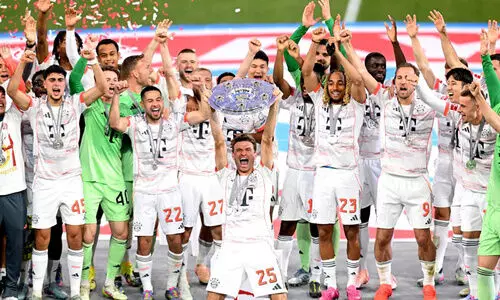 അ​ല​യ​ൻ​സ് അ​റീ​ന​യി​ൽ ബ​യേണിന് വി​ജ​യ​വും ആ​ഘോ​ഷ​വും