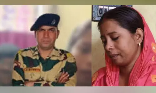 ബി.​എ​സ്.​എ​ഫ് ജ​വാ​ന്റെ ഭാ​ര്യ കേ​ഴു​ന്നു; എ​ന്റെ സി​ന്ദൂ​രം തി​രി​ച്ചു​ത​രൂ...