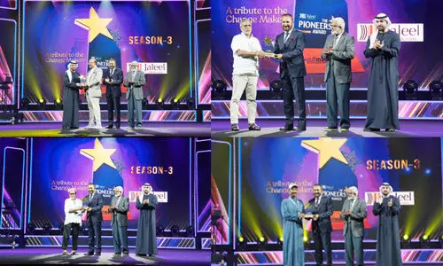 ജ​ലീ​ൽ കാ​ഷ്​ ആ​ൻ​ഡ്​ ക്യാ​രി പ​യ​നി​യേ​ഴ്​​സ്​ പു​ര​സ്കാ​രം സ​മ്മാ​നി​ച്ചു