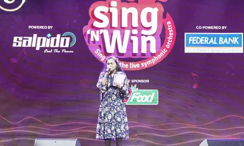 പാ​ട്ടി​ല​ലി​ഞ്ഞ്​ ‘സി​ങ് ആ​ൻ​ഡ്​ വി​ന്‍’