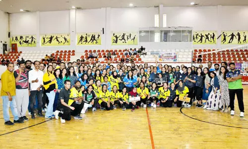 ലേഡീസ് ​​ത്രോബാൾ ടൂർണമെന്റ്; ​കേര​ള ട​സ്കേ​ഴ്സി​ന് കി​രീ​ടം