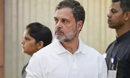 ശ്രീരാമനെ പുരാണത്തിലെ സാങ്കൽപിക കഥാപാത്രമെന്ന് വിശേഷിപ്പിച്ചെന്ന്; രാഹുൽ ഗാന്ധിക്കെതിരെ പരാതി