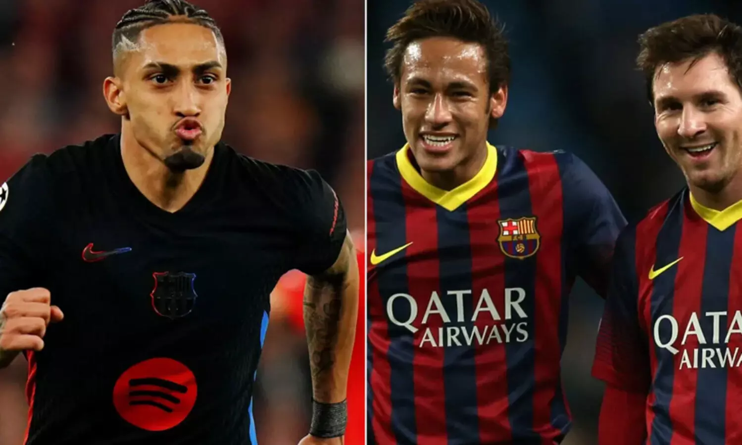 മെസ്സിയും ക്രിസ്റ്റ്യാനോയും നെയ്മറും വലിയ പ്രചോദനം; പക്ഷേ റാഫീഞ്ഞയുടെ ആരാധനാപാത്രം മറ്റൊരു താരം...