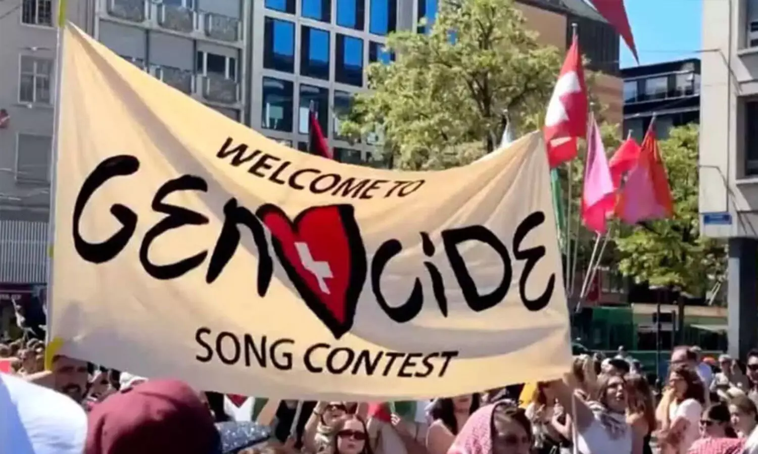 ‘യൂറോവിഷൻ’ സംഗീത പരിപാടിയിൽ ഇസ്രായേലി ഗായികക്ക് കൂക്കിവിളി