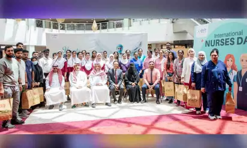 മുറബ്ബ ലുലു മാൾ ലോക നഴ്​സസ്​ ദിനം ആഘോഷിച്ചു