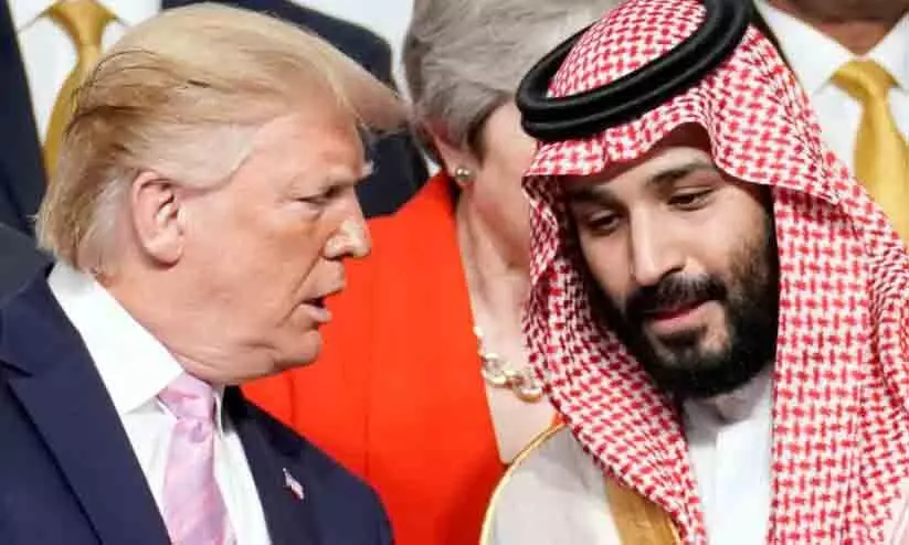 സൗദി സന്ദർശനം ചരിത്രപരമെന്ന് വിശേഷിപ്പിച്ച് ട്രംപ് സൗദി സന്ദർശനം ചരിത്രപരമെന്ന് വിശേഷിപ്പിച്ച് ട്രംപ്