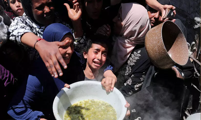 ഗസ്സ ഗുരുതര ക്ഷാമത്തിലേക്ക്; വരും ആഴ്ചകളിൽ കൂടുതൽ കുട്ടികളുടെ മരണം കാണേണ്ടിവരുമെന്ന് ഭയപ്പെടുന്നു -യുനിസെഫ് വക്താവ്