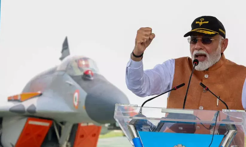 ഇന്ത്യയെ ലക്ഷ്യംവെച്ചാൽ സർവനാശം; പാകിസ്താന്റെ ആണവഭീഷണിക്ക് വഴങ്ങില്ല -മോദി