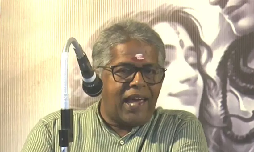 ഷവർമ കഴിച്ച് മരിച്ചവരിൽ മുഹമ്മദില്ല, തോമസ് ഇല്ല, പക്ഷേ അതിൽ വർമ ഉണ്ടായിരുന്നു -വിദ്വേഷ പ്രസംഗവുമായി ആർ.എസ്.എസ് നേതാവ്