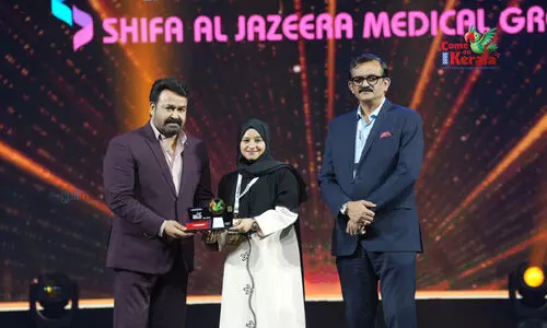 ​‘അ​റേ​ബ്യ​ൻ ലെ​ഗ​സി അ​ച്ചീ​വ്​​മെ​ന്‍റ്​​ അ​വാ​ർ​ഡ്​’ സ​മ്മാ​നി​ച്ചു