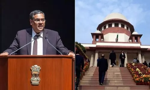 ‘നീതിന്യായത്തിലുള്ള ജനവിശ്വാസം ആജ്ഞാപിച്ച് നടപ്പാക്കാനാകില്ല, നേടിയെടുക്കണം’; ചീഫ് ജസ്റ്റിസ് പദവിയൊഴിഞ്ഞ് ജസ്റ്റിസ് സഞ്ജീവ് ഖന്ന ‘നീതിന്യായത്തിലുള്ള ജനവിശ്വാസം ആജ്ഞാപിച്ച് നടപ്പാക്കാനാകില്ല, നേടിയെടുക്കണം’; ചീഫ് ജസ്റ്റിസ് പദവിയൊഴിഞ്ഞ് ജസ്റ്റിസ് സഞ്ജീവ് ഖന്ന