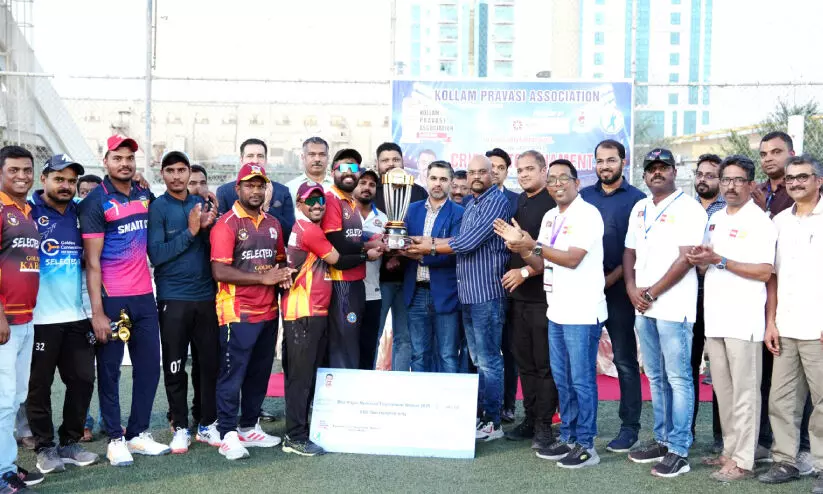 കെ.​പി.​എ ബോ​ജി രാ​ജ​ൻ മെ​മ്മോ​റി​യ​ൽ ക്രി​ക്ക​റ്റ്  ടൂ​ർ​ണ​മെ​ന്റി​ൽ ടീം ​സെ​ല​ക്ട​ഡ്  ഇ​ല​വ​ൻ വി​ജ​യി​ക​ൾ