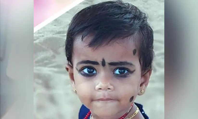 പിതാവ് ഓടിച്ച പിക്ക് അപ് വാൻ ഇടിച്ച് പരിക്കേറ്റ ഒന്നരവയസുകാരി മരിച്ചു പിതാവ് ഓടിച്ച പിക്ക് അപ് വാൻ ഇടിച്ച് പരിക്കേറ്റ ഒന്നരവയസുകാരി മരിച്ചു