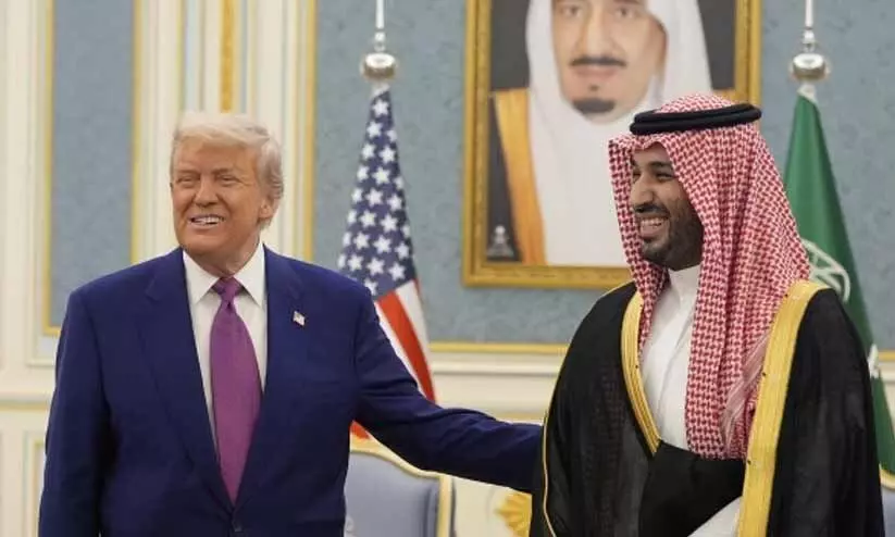 Trump and Saudi Crown Prince Trump and Saudi Crown Prince