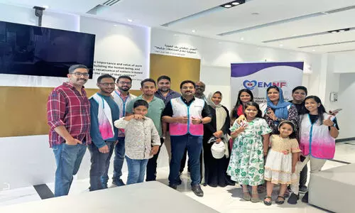 ന​ഴ്‌​സ​സ് ദി​ന​ത്തി​ല്‍ ര​ക്തം ന​ല്‍കി എ​മി​റേ​റ്റ്‌​സ് മ​ല​യാ​ളി ന​ഴ്‌​സ​സ് കൂ​ട്ടാ​യ്മ