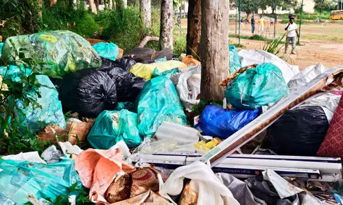 എ​ന്റെ കേ​ര​ളം മേ​ള ക​ഴി​ഞ്ഞ് ര​ണ്ടാ​ഴ്ച; മാ​ലി​ന്യ​ം നീ​ക്കാ​ൻ ന​ട​പ​ടി​യി​ല്ല