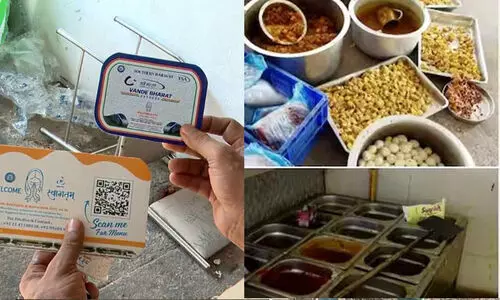 വന്ദേഭാരത് ട്രെയിനുകളിൽ ഭക്ഷണം വിതരണം ചെയ്യുന്ന കാറ്ററിങ് കേന്ദ്രത്തിൽ നിന്ന് പഴകിയ ഭക്ഷണം പിടികൂടി; സ്ഥാപനം അടച്ചുപൂട്ടി