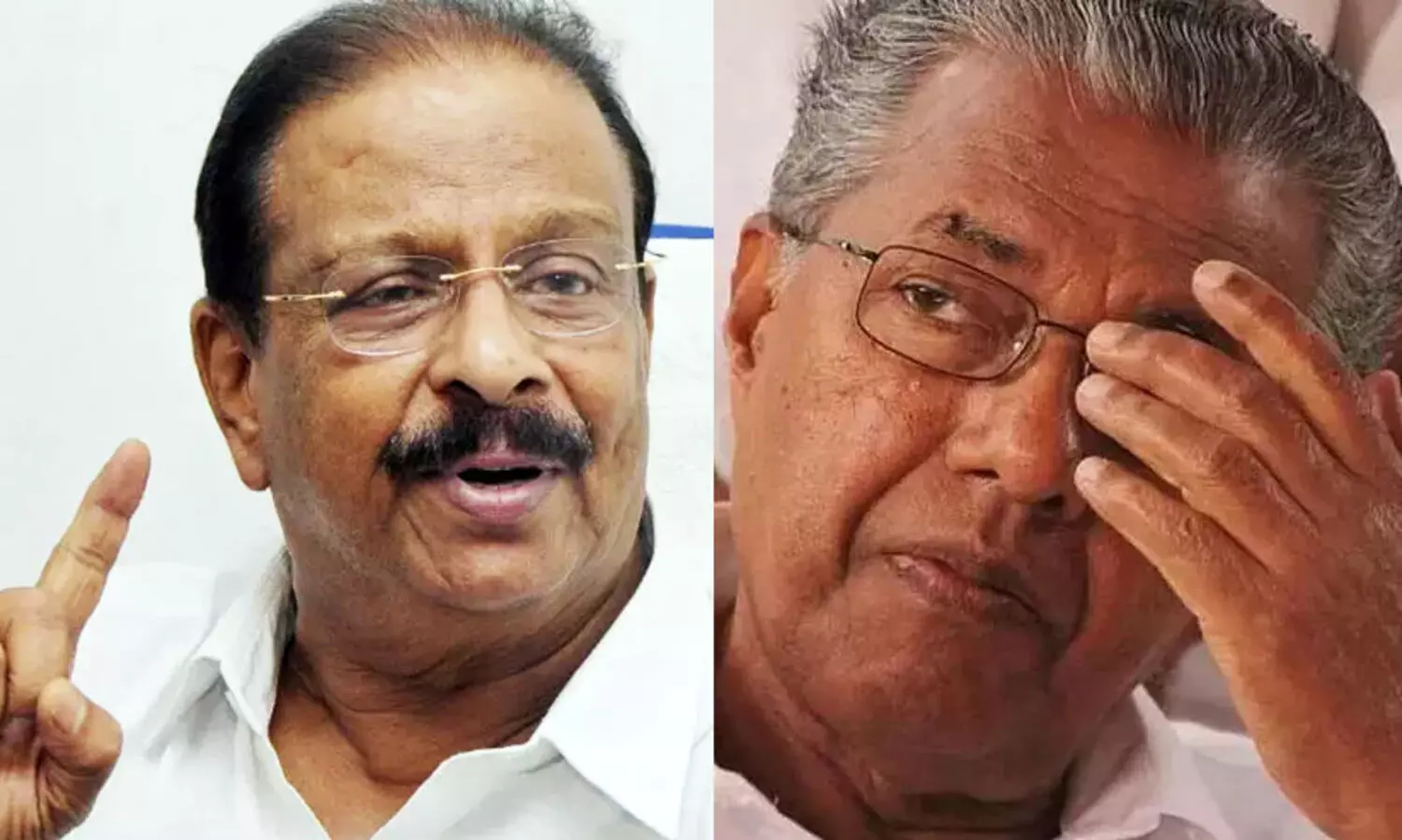 K Sudhakaran, Pinarayi Vijayan