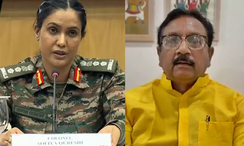 സോഫിയ ഖുറേഷിക്ക് എതിരായ പരാമർശം: മധ്യപ്രദേശ് മന്ത്രിക്കെതിരെ കേസെടുക്കാൻ നിർദേശം നൽകി കർണാടക ആഭ്യന്തരമന്ത്രി