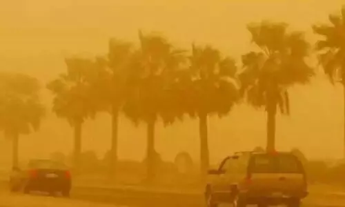 Unstable weather conditions