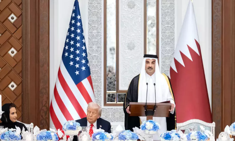 ‘നൈസ് ഹൗസ്’; ലുസൈൽ പാലസിനെക്കുറിച്ച് ട്രംപ് ‘നൈസ് ഹൗസ്’; ലുസൈൽ പാലസിനെക്കുറിച്ച് ട്രംപ്