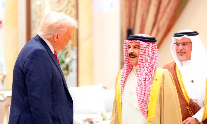 ജി.​സി.​സി-​യു.​എ​സ് ഉ​ച്ച​കോ​ടി; അ​മേ​രി​ക്ക​യു​മാ​യു​ള്ള പ​ങ്കാ​ളി​ത്ത​ത്തി​ൽ അ​ഭി​മാ​നം പ്ര​ക​ടി​പ്പി​ച്ച് ഹ​മ​ദ് രാ​ജാ​വ്