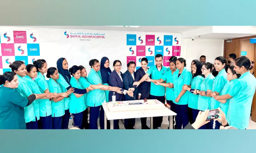 ഷി​ഫ അ​ല്‍ ജ​സീ​റ​യി​ല്‍ ന​ഴ്‌​സ​സ് ദി​നാ​ഘോ​ഷം