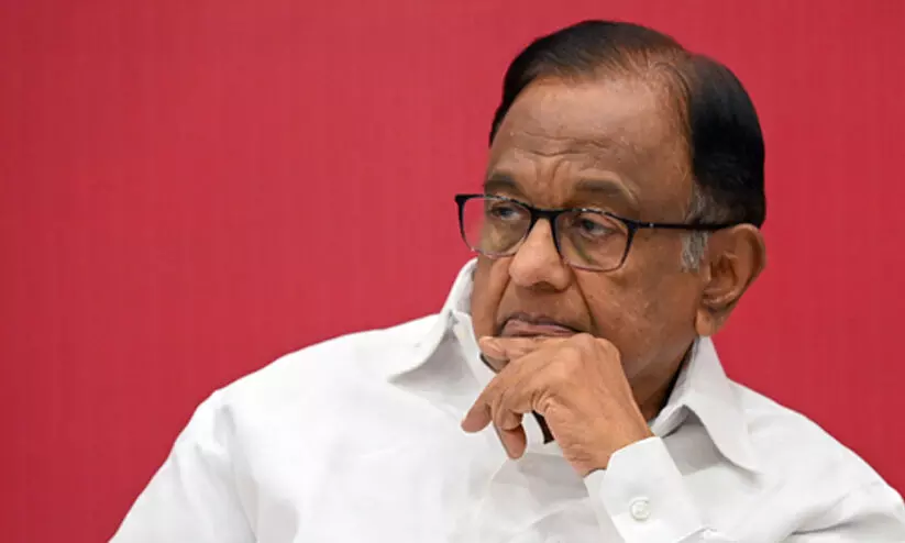 ഇൻഡ്യസഖ്യത്തിന്റെ ഐക്യത്തിൽ സംശയം പ്രകടിപ്പിച്ച് പി.ചിദംബരം