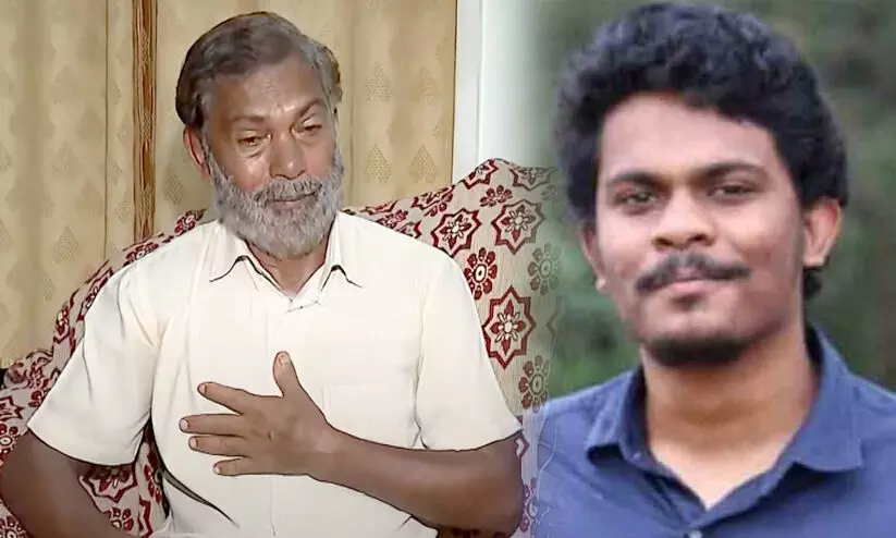 ധീരജിനെ കുത്തിയ ആ കത്തികൊണ്ട് ഞങ്ങളെയും കൂടി കൊന്ന് തരൂ -യൂത്ത് കോൺഗ്രസിനോട് ധീരജിന്‍റെ പിതാവ്