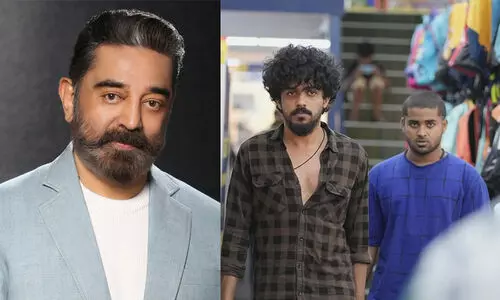 അവരുടെ രണ്ടാമത്തെയോ മൂന്നാമത്തെയോ ചിത്രമായിരിക്കാം, ആശ്ചര്യകരമാണ്; പണിയിലെ വില്ലന്മാരെ പുകഴ്ത്തി കമൽഹാസൻ