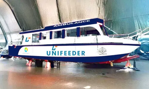 രാജ്യത്തെ ആദ്യ ഹരിത ബോട്ട്; ആംബുലൻസ്-കം മെഡിക്കൽ ഡിസ്​പെൻസറി നീറ്റിലിറക്കുന്നു