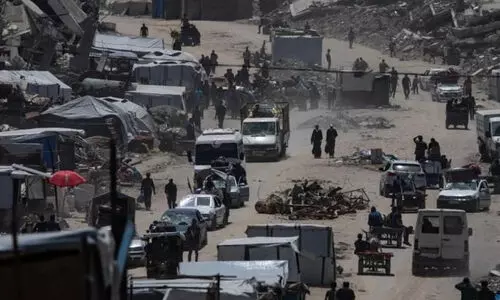 ഗസ്സയിൽ മണിക്കൂറുകൾ നീണ്ട വ്യോമാക്രമണം; 64 മരണം