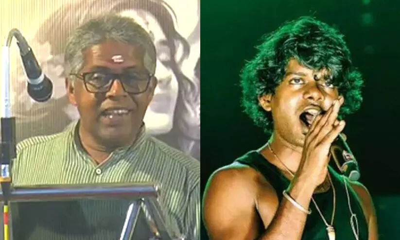 വേ​ട​ന്‍റെ പാ​ട്ടു​ക​ൾ ജാ​തി ഭീ​ക​ര​വാ​ദം പ്ര​ച​രി​പ്പി​ക്കു​ന്നെന്ന പ്രസംഗം: ആ​ർ.​എ​സ്.​എ​സ്​ നേ​താ​വിനെതിരെ കേസെടുത്തു