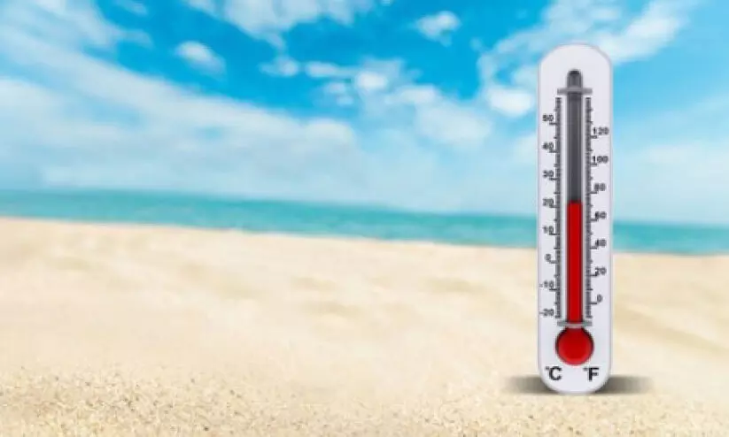 Northwesterly wind; no relief from the heat