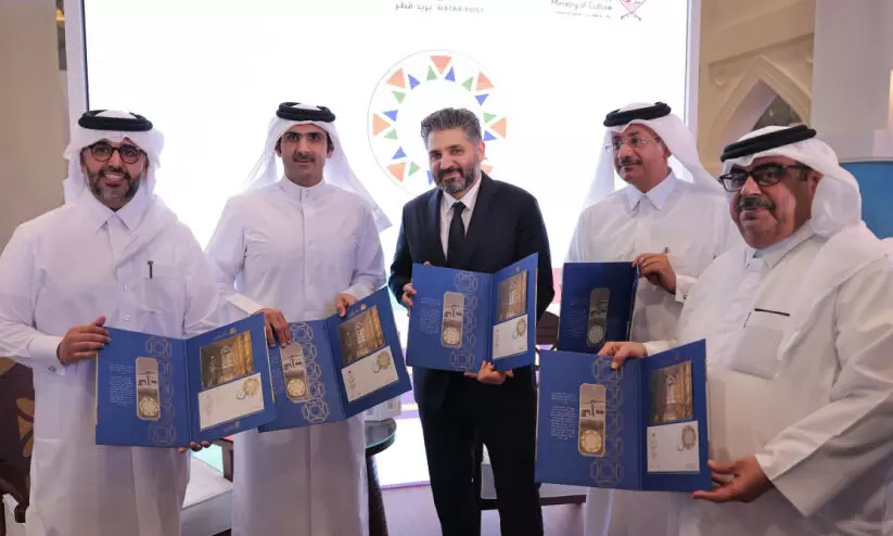 ദാ​റു​ൽ കു​തു​ബ് അ​ൽ ഖ​ത്ത​രി​യ്യ സ്റ്റാ​മ്പ് പു​റ​ത്തി​റ​ക്കി